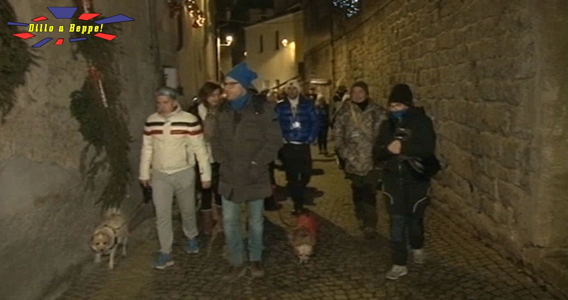 Dillo a Beppe alla camminata di Natale